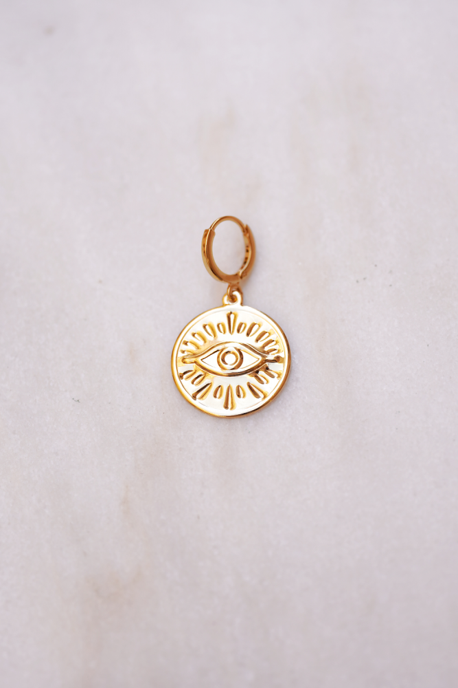 Mono Boucle Médaille Oeil