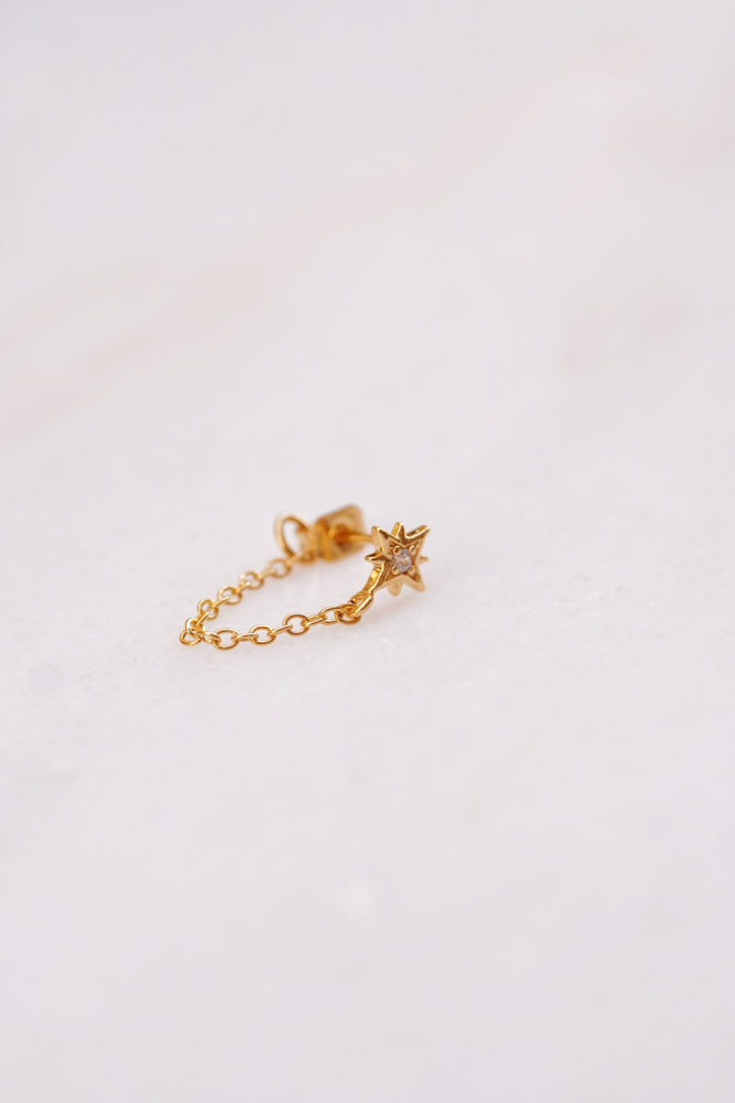 Mono Boucle Petite Chaîne Étoile