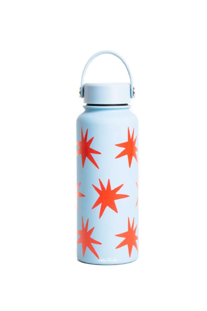 Gourde 1L Helio Ferretti - bleu jean - Monstrodiva