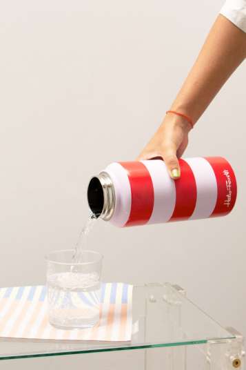 Gourde 1L Helio Ferretti - rose clair - Monstrodiva